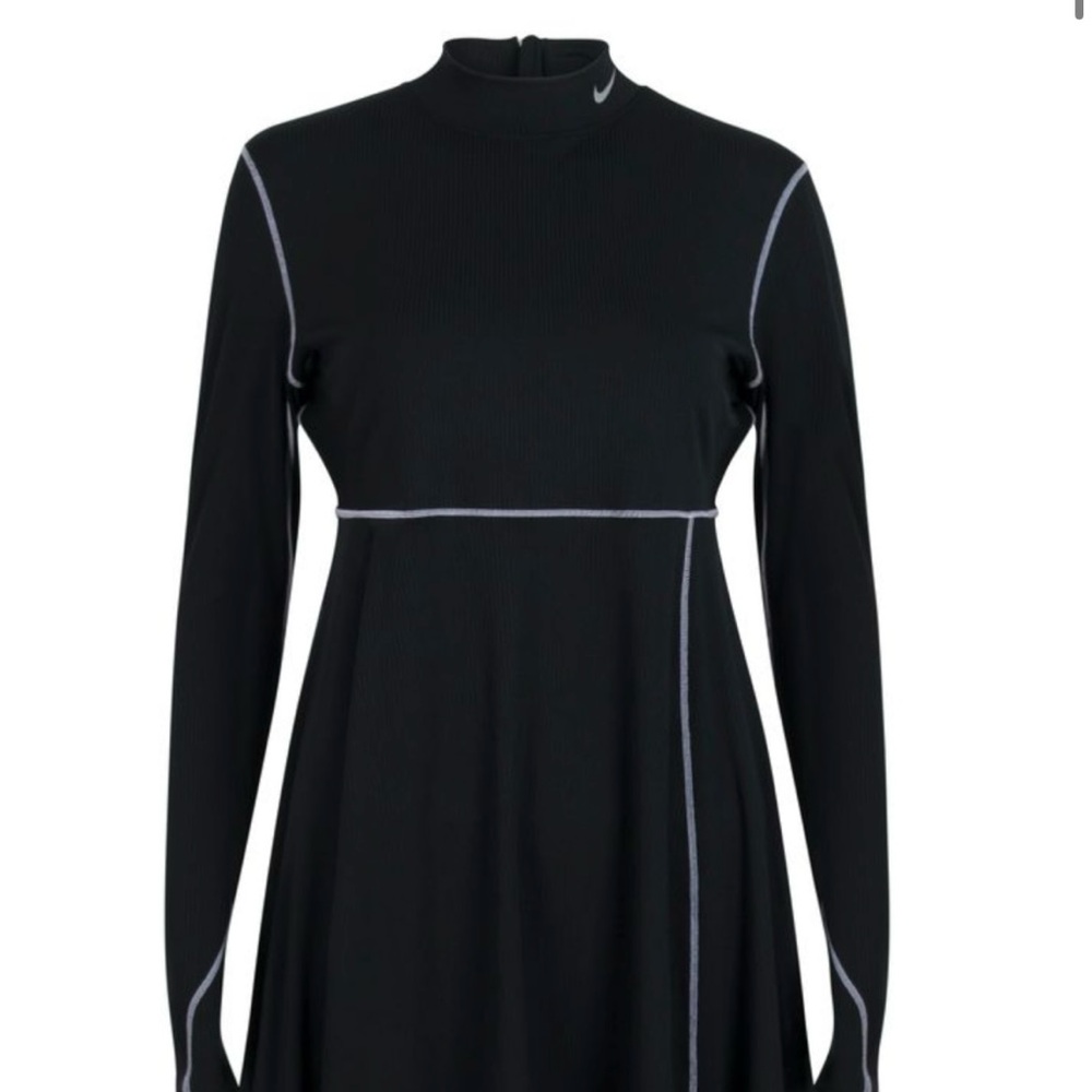 NIKE x Olivia Kim NRG Tennis Sport Black Dress Womens Small CT2060-010 $90 New